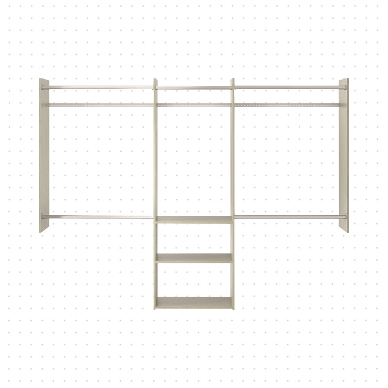 Grid 48'' - 96'' Starter Kit, Weathered Gray