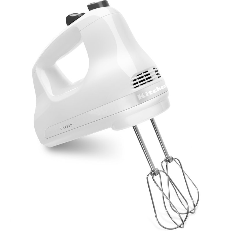 KitchenAid® 5-Speed Ultra Power Hand Mixer, White