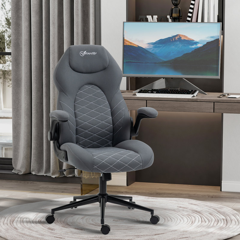 Chaise de travail, Gris foncé