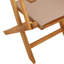 4 - Person Acacia Wood Patio Dining Set with Round Table-183688555