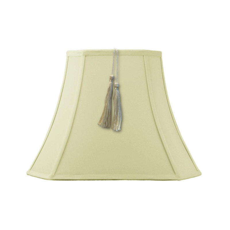 12 in. H x 16 in. W Silk Bell Lamp Shade