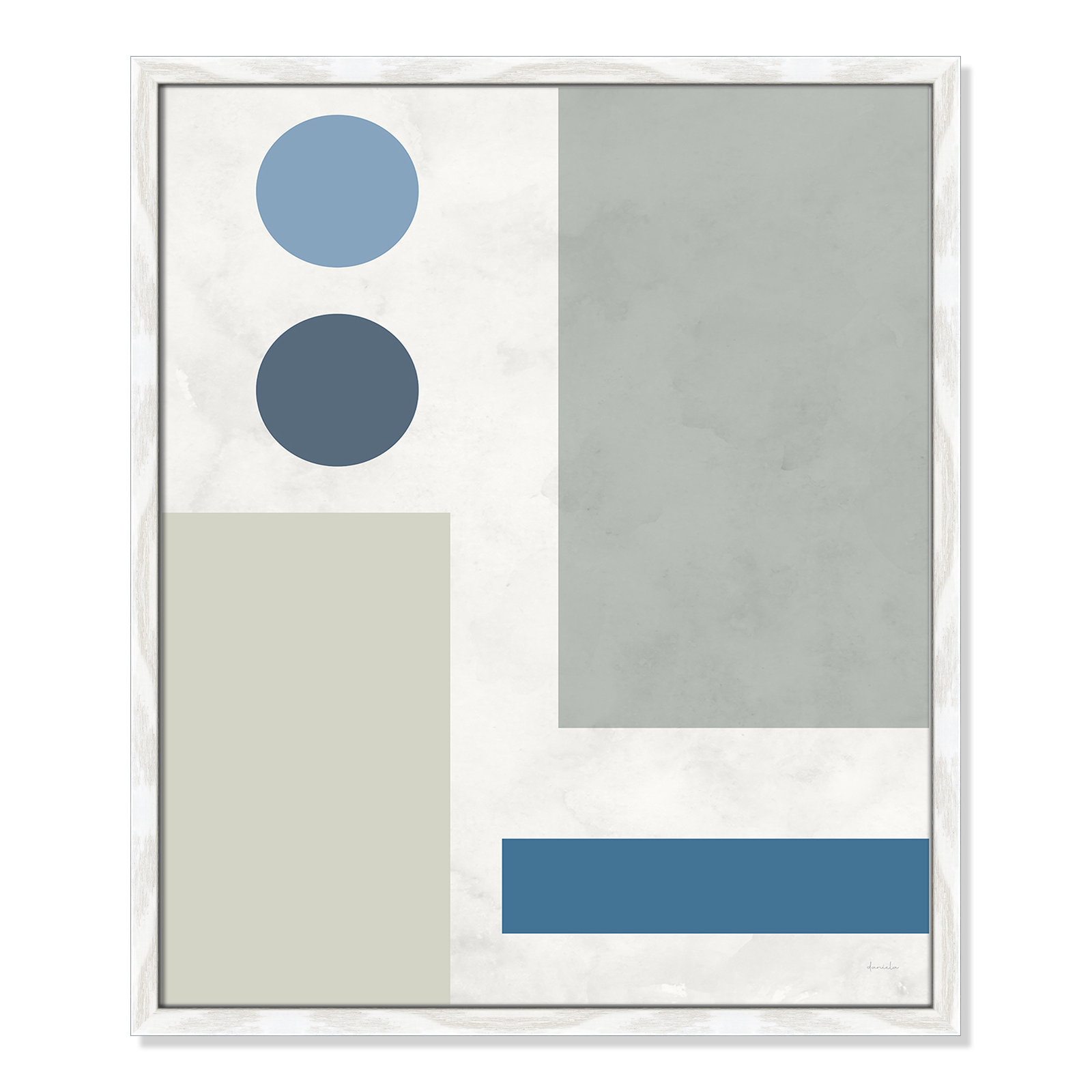 Stars Align I Print, 21.5" W x 25.5" H, White Framed