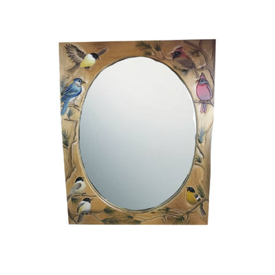 Miroir décoratif oiseaux Lenum