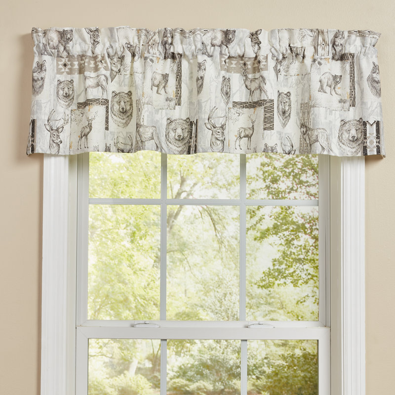 Deuntay Cotton Tailored Window Valance