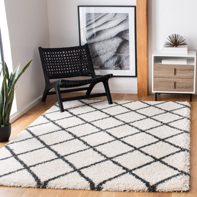 Marrone Performance Geometric Rug