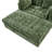 Serenity 54.7" Oversized 2-Seater Indoor Chaise Lounge with Ottoman for Couples-135356948