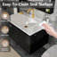 Meuble-lavabo 30 po avec lavabo en céramique