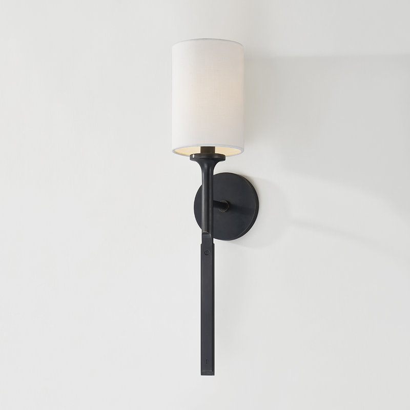 Brewster 1 Light Wall Sconce, Old Bronze
