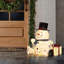 Décoration de Noël festive avec lumières 2,7 pi.