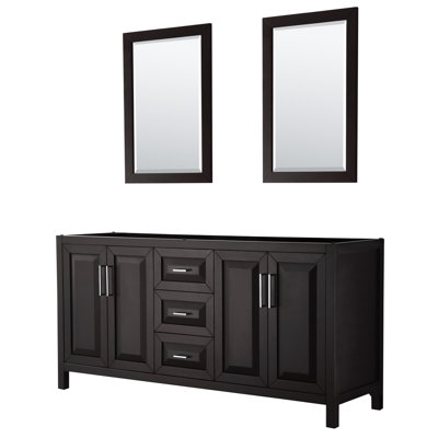 Daria 71'' W Double Bathroom Vanity Base