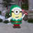 Airblown-Stuart As Elf W/Candy Cane Inflatable