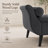 Velvet Upholstered Flip Top and Storage Bench-1372117905