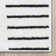 Feliz Geometric Machine Made Power Loomed Polypropylene Area Rug in Ivory/Black