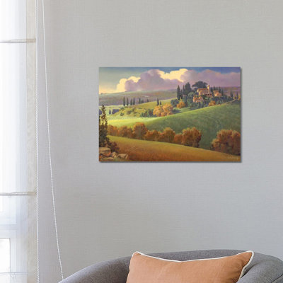 Spring In Tuscany by Maher Morcos - Wrapped Canvas Gallery-Wrapped Canvas Giclée