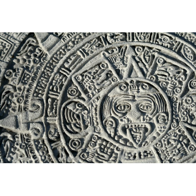 Aztec by Cabezonication - Wrapped Canvas Print