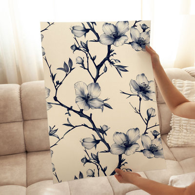 «Floral Floral Symphony Dream VII», reproduction d'art moderne sans cadre