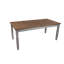 Weatherly 6 - Person Pine Solid Wood Dining Set