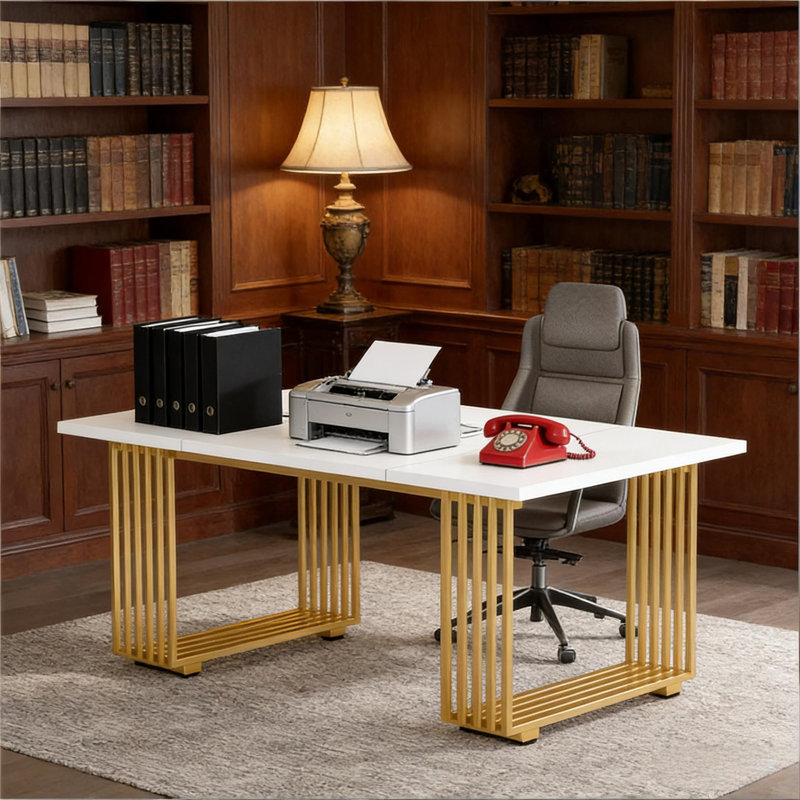 Office Desk (Not Include Stools)