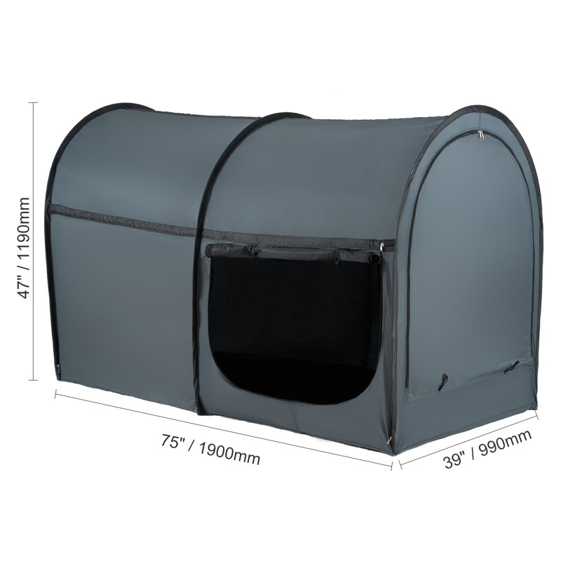 Tent, 12.7cm H x 55.9cm W x 17.8cm D