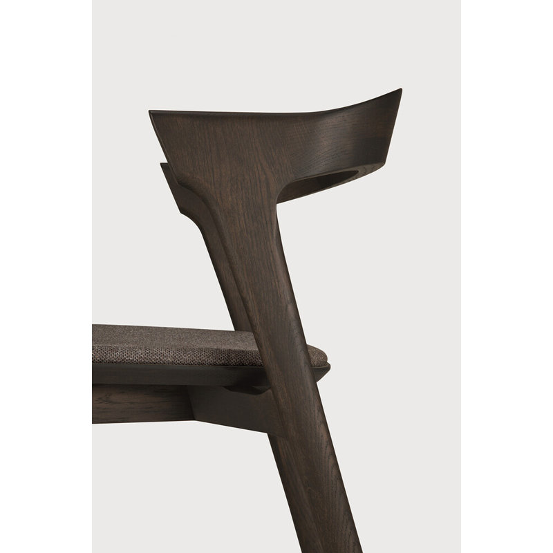 Bok Upholstered Dining Chair, Oak Brown, Oak Brown Nylon/Wool