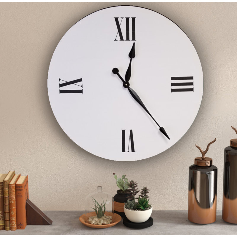 Horloge murale surdimensionnée Beaudoin, Grand
