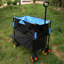 Chariot pliant de grande capacité avec chariot extensible