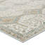 Tapis géométrique doré / bleu clair-222682340