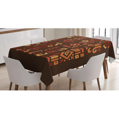 Earth Tones Tablecloth