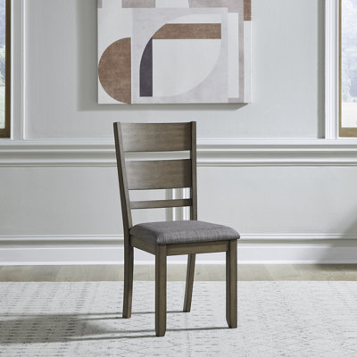 Luz Slat Back Upholstered Side Chair