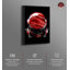 «Red Astronaut Helmet Canvas», art moderne par Notoriart-104452814-112213804