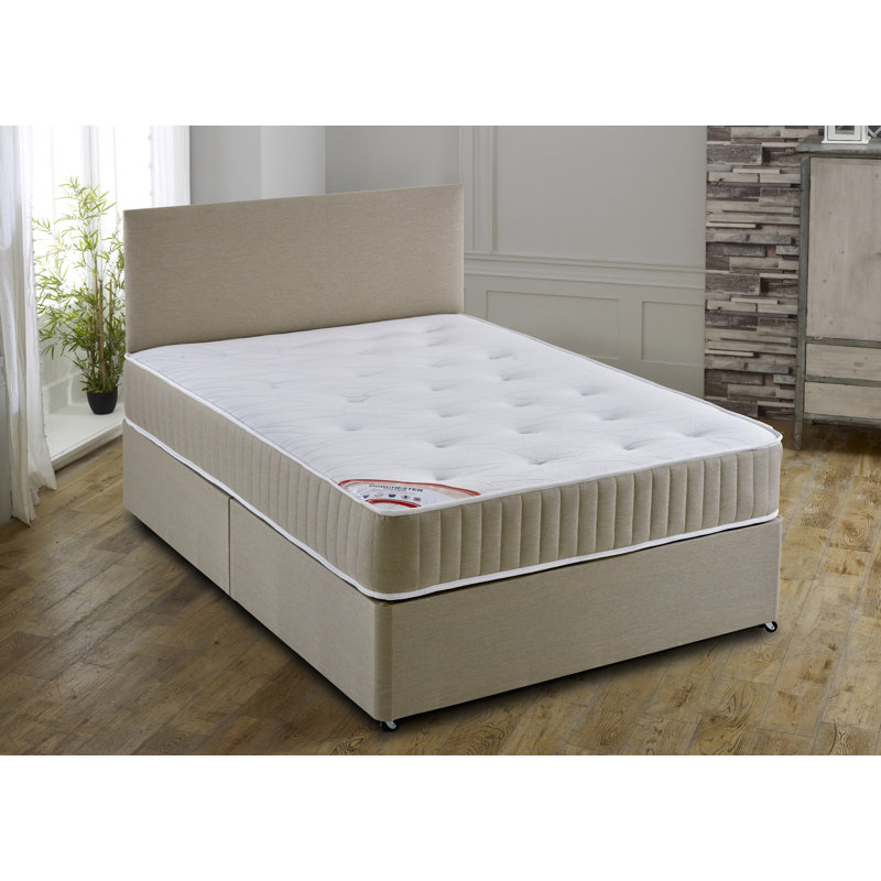 Tejeda Symple Stuff Open Coil Mattress, 186  x 136 x 26 cm