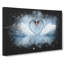 White Swan Vol.3 Paint Splash - Wrapped Canvas Print-61880328