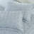 100% Cotton Puckered 3 Pc Reversible Comforter Set with Shams-95063025-95063030
