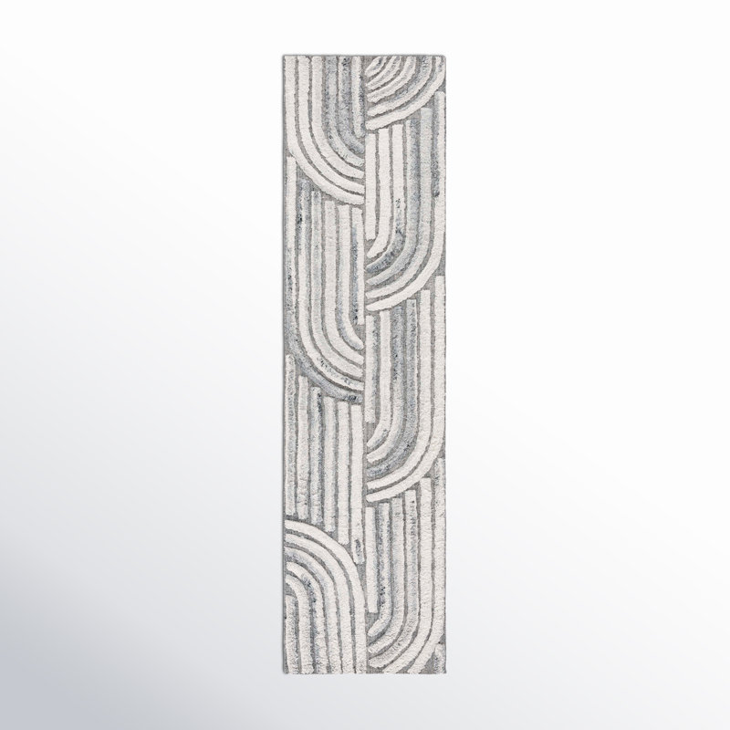 Seri Abstract Indoor Rug, Runner 2'3" x 9'