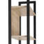 Arleta 165.5cm H x 62cm W Metal Etagere Bookcase-1577778518