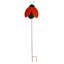 Piquet de coccinelle en métal