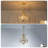 4 Light Crystal Drum Semi Flush Mount-1641121902