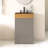 20'' Freestanding Single Bathroom Vanity With 304 Stainless Steel Top with Drain-83950010