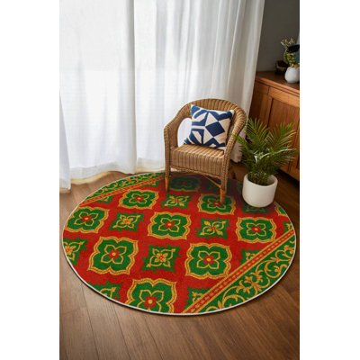Tapis en coton et polyester à imprimé numérique Gromling Collection
