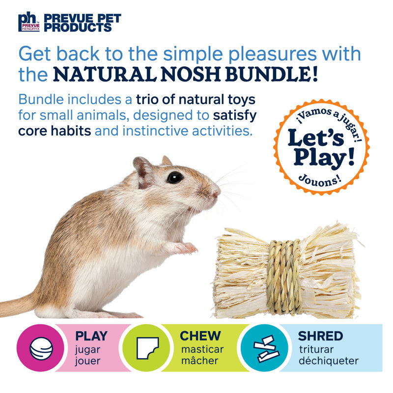 Natural Nosh Small Animal Toy Bundle