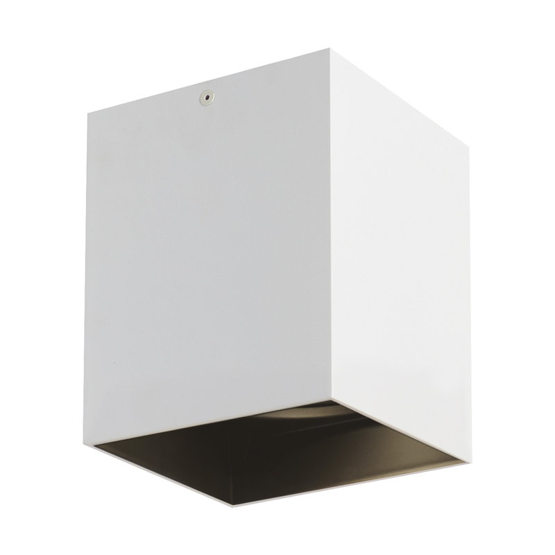 Exo 1 - Light LED Flush Mount, Matte White/Matte Black, 3000K