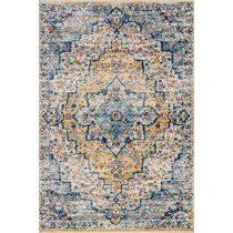 nuLOOM Contemporary Multi 2 ft. x 3 ft. Floral Lisa Indoor Area Rug