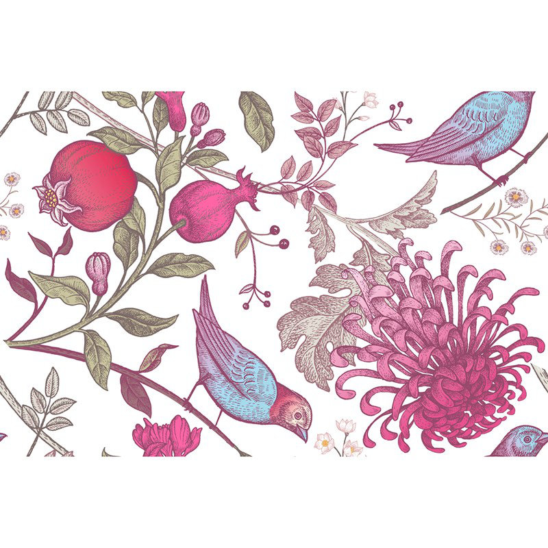 Bubb 2.5m x 2.5m Matte Wallpaper Roll, 290 x 290cm