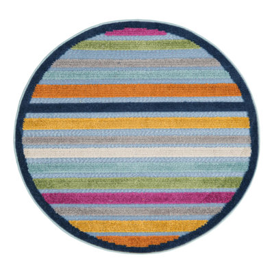 Striped Indoor / Outdoor Rug