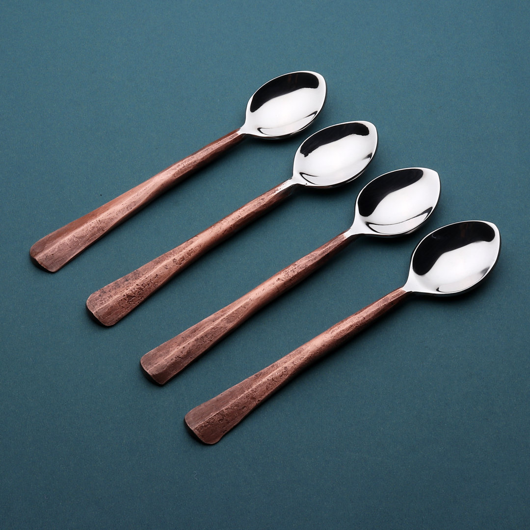 Ahrianna Stainless Steel Coffee Spoon (Set of 4) 17 Stories