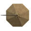 Parasol en porte-à-faux octogonal en porte-à-faux 9 pi x 9 pi 3 po Houpt-88143368