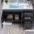 Modern simple grey bathroom cabinet