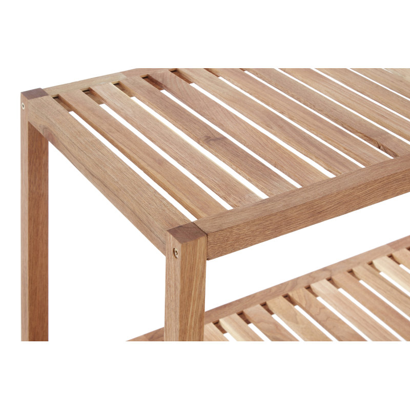 Hythe 88cm W Solid Wood Shelving Unit