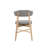Upholstered Solid Wood Dining Chair-2038646602