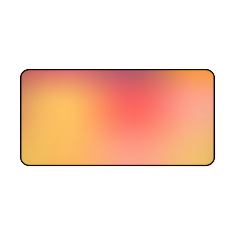 Polyester Desk Pad, 14.4x12.1